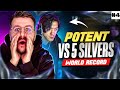 Potent vs 5 silvers  game 44