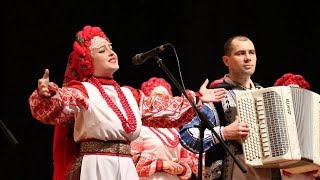 Ансамбль «Полесские зори» выступил с весенним концертом в ГДК
