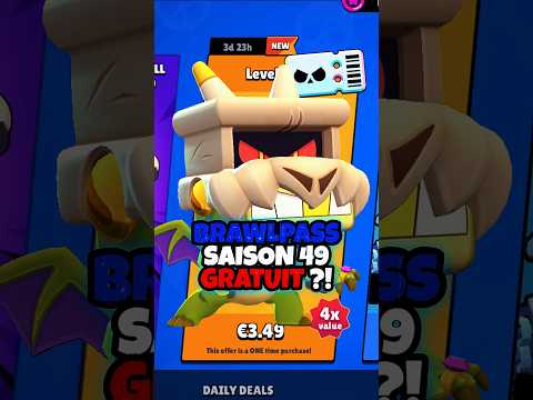 Je VOUS OFFRE le BRAWLPASS de la SAISON 49 ! 🐉