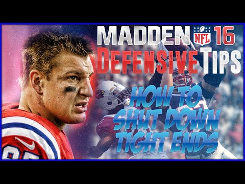 How to Shut Down Tight Ends in Madden NFL