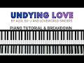 UNDYING LOVE BY ALEX, ELI J AND LOVEWORLD SINGERS | Piano Tutorial