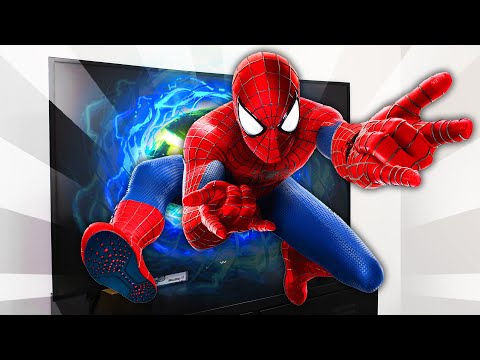 <strong>Spider</strong>-Man in Real life and comes out from the <strong>TV</strong>!!!│우리 친구가 실제 세계로 나타났다! TV에서 나왔어!│럭키강이 LuckyKangi