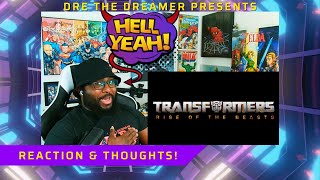 Transformers: Rise of the Beasts | Official Teaser Trailer Reaction