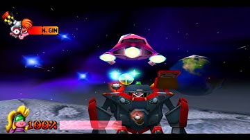 Crash Bandicoot 3 Warped Boss Fight (N.Gin) HD 1080p