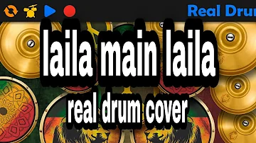 #laila main laila#-( real drum cover)#by balu#(use earphones for best experience)#..