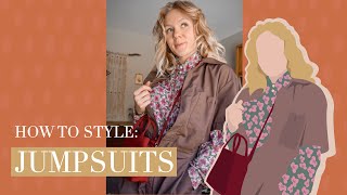 HOW TO STYLE JUMPSUITS | five outfit ideas for jumpsuits and two piece sets | WELL-LOVED CLOTHING