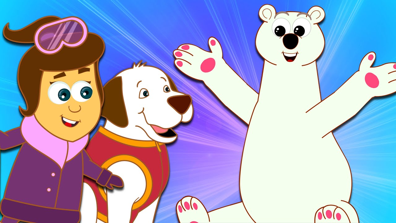 HooplaKidz Toons: The Giant Polar Bear | Adventures of Annie & Ben | Adventure Time Cartoon for 