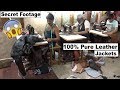 Secret Footage!! Leather Jackets Factory | How To Made | Mohammadpur Village...