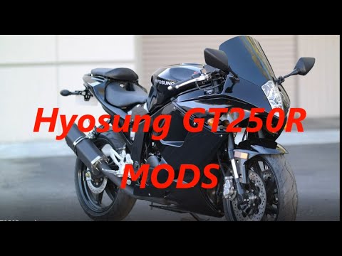 Hyosung GT250R mods