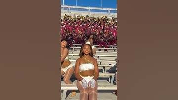 AAMU Dancin Divas ft Marching Maroon & White 🐶🐶🐶🐶