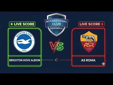 fuji188 x duniatogel77 - Brighton & Hove Albion vs AS Roma | International Club Friendly | Live Score