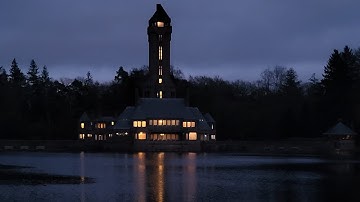 Slot verlicht 2025, timelapse - Castle lit, timelapse