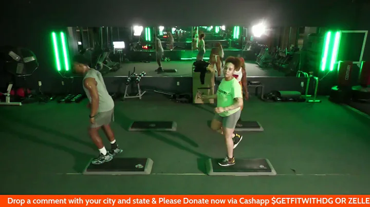 Xtreme Hip Hop Step // Let’s do it for the INTERMEDIATE STEPPERS