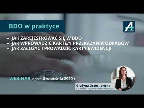 Webinar: BDO w praktyce cz. 1