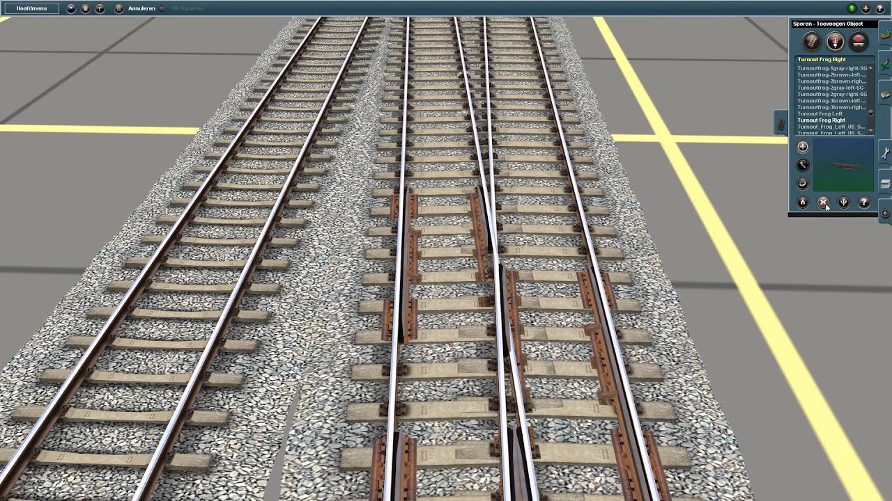 (TS2010 / Trainz) Wissel leggen