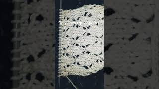 Easy knit/Craft 146:Butterfly Lace knitting pattern for shawl #youtubeshorts #shawlknitting