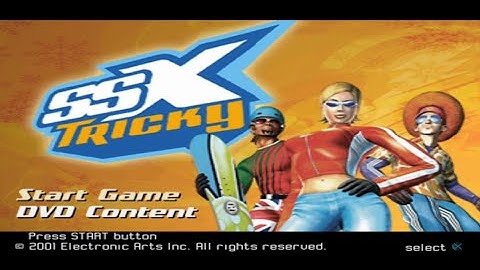 SSX Tricky - Menu & Venue Announcers [All Languages]