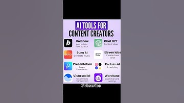 AI tools for content creator #AItools #ContentCreator #YouTubeShorts #Productivity #AIforCreators