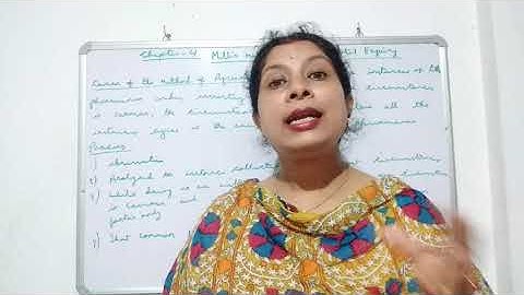 H. S. 2nd year, chapter-4, Method of Agreement