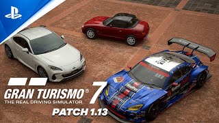 Gran Turismo 7 - Patch 1.13 Trailer | PS5 \& PS4 Games