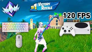 Fortnite Unreal Ranked Reload On Xbox Series S | Keyboard & Mouse Gameplay | 120 FPS | 4K