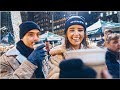 THEIR FIRST NEW YORK CITY CHRISTMAS! // VLOGMAS DAY ONE