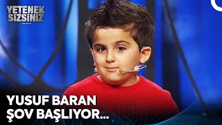 Yusuf Baran Tüm Jüriyi Gülmekten Kırdı Geçirdi Yetenek Sizsiniz Türkiye