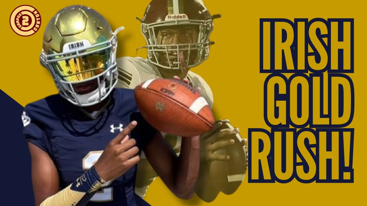 Deuce Knight Notre Dame QB Deuce Knight HAS A CANNON | College Football Recruiting ...