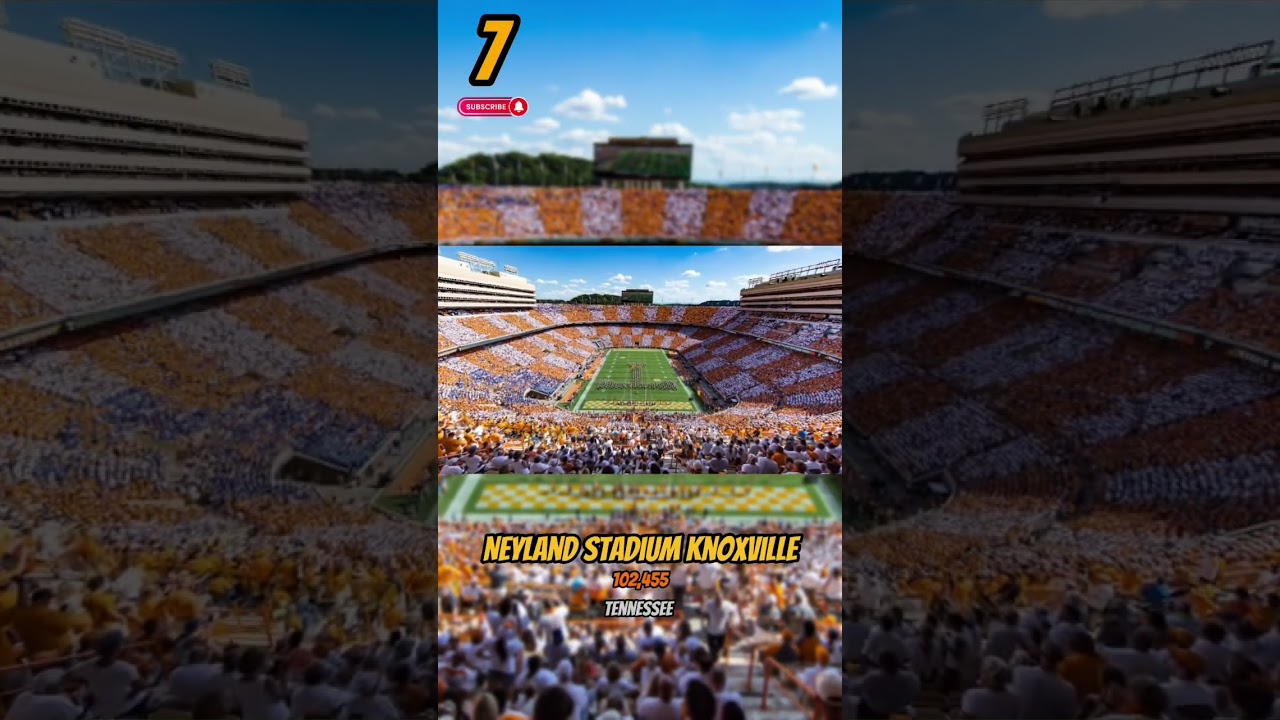 Top 10 biggest stadiums in the world #ytshorts #stadium #biggest
