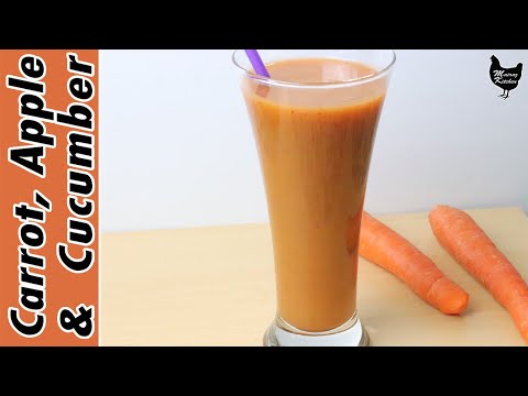 how-to-make-carrot,-apple-&-cucumber-smoothie-|-healthy-tasty-smoothies-|-smoothie-recipes