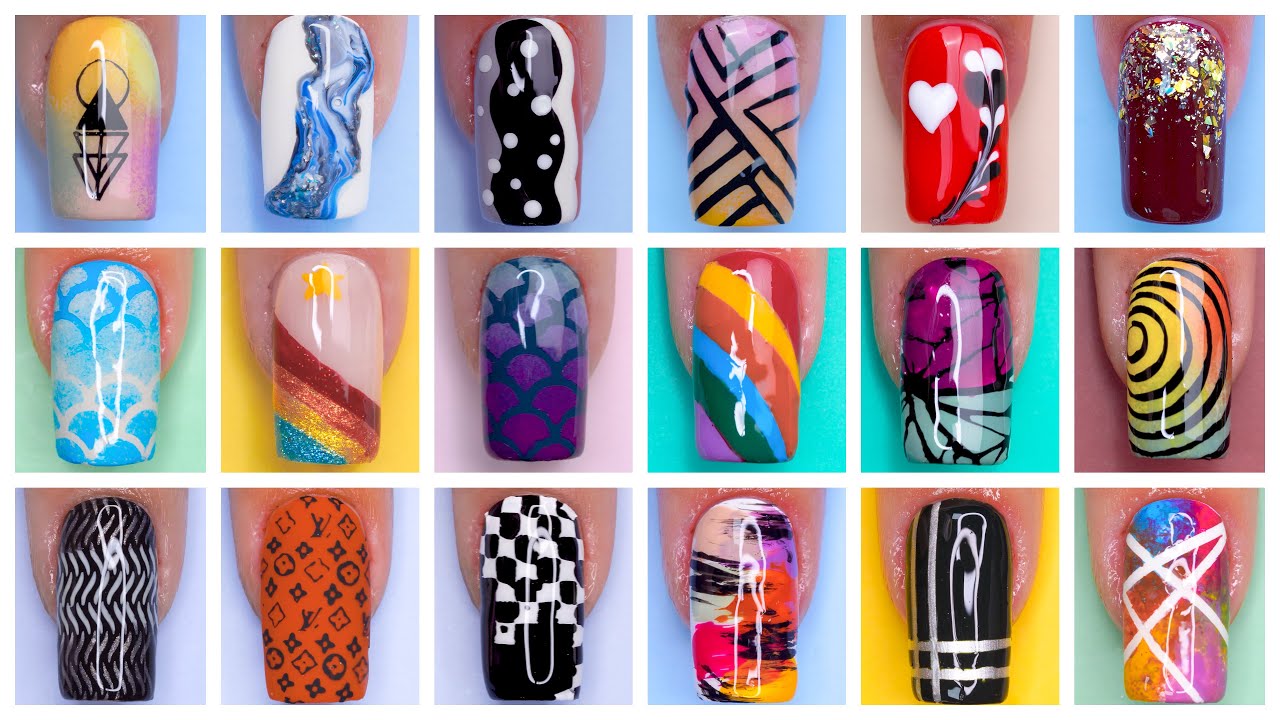 12+ Stunning Nails Art Ideas | New Nails Design Trends | Nail Art