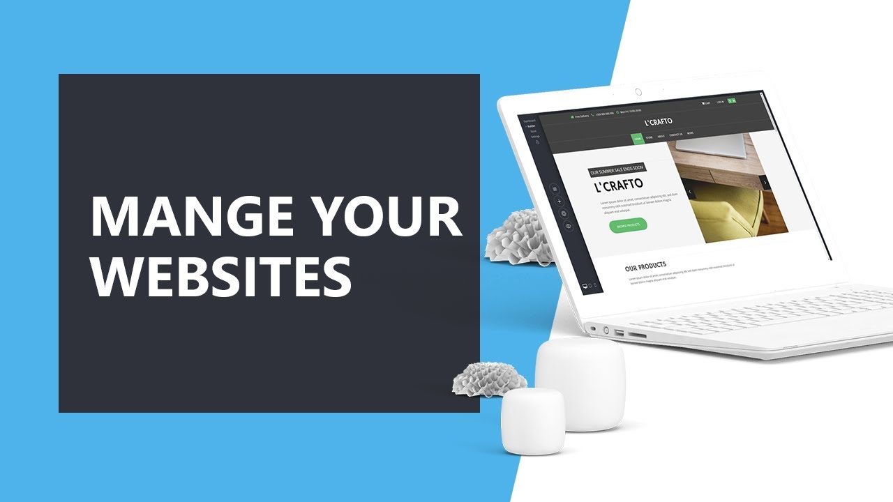 Manage your websites - Simvoly White Label Builder