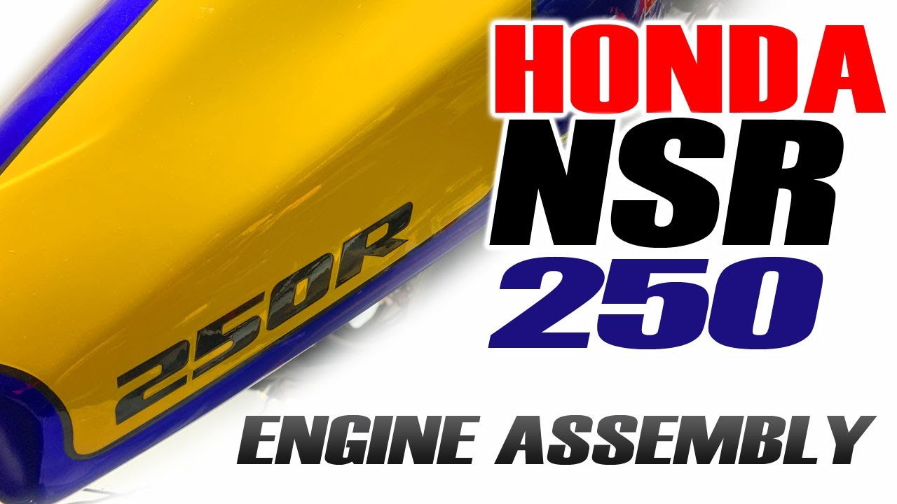 НОВЫЕ ЗАПЧАСТИ! Сборка 2-тактного двигателя для NSR250R.