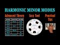 HARMONIC MINOR MODES - Theory & Practice