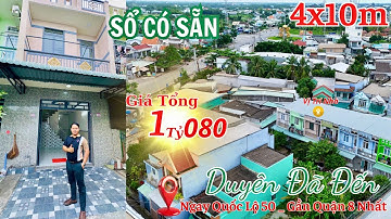 ✅DUYÊN ĐẾN! Nhà gần Quốc Lộ 50 Nhất - Sổ Hồng Riêng Từng Căn - Rẻ Thấy MÊ 1 TỶ 080 🤳😱