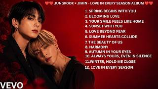 Jungkook Ft Jimin Of (BTS) - Love In Every Season Album (2026  Ai Video)