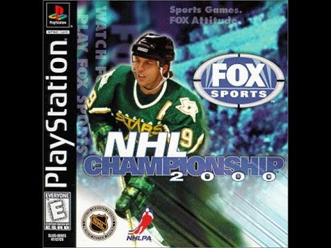 NHL Championship 2000 (PlayStation) - Detroit Red Wings vs. Philadelphia Flyers