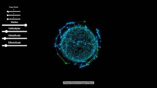 PopcornFX Plexus Ball FX