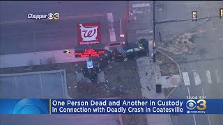 1 Dead, Another In Custody In Connection To Deadly Crash In Coatesville