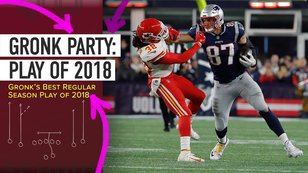 Gronk Retirement Celebration Gronk�s Best 2018 Regular Season Play and