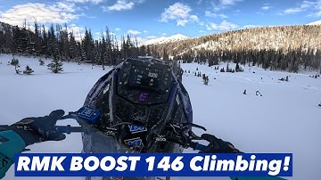 Khaos 146 Boost Deep Snow Climbing!