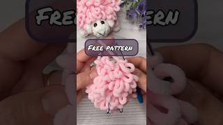How to crochet a sheep. How to crochet a loop stitch for crochet sheep #amigurumi #crochetsheep