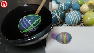 Natural Dye Easter Eggs: Turmeric & Cabbage