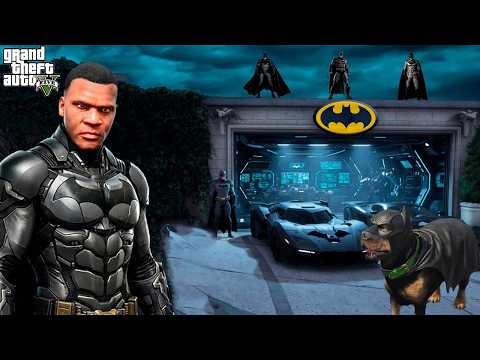 GTA 5 - Franklin's House is the NEW BATMAN BASE! (Upgrade)