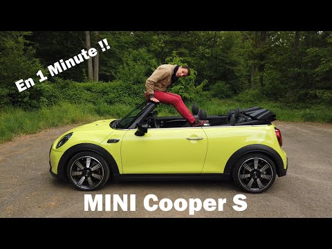 Mini Cooper S Cabriolet - En 1 Minute !!