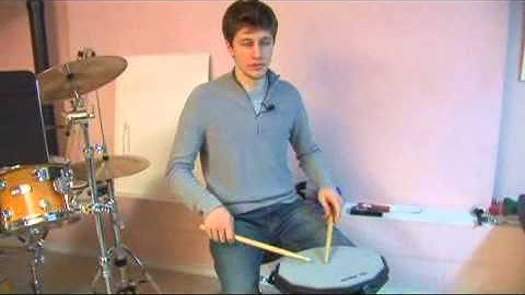 Drums: Double Paradiddle With Flam