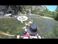 Descente des Gorges de l’Ardèche en canoë - Les Aventures de Targa et Willow....