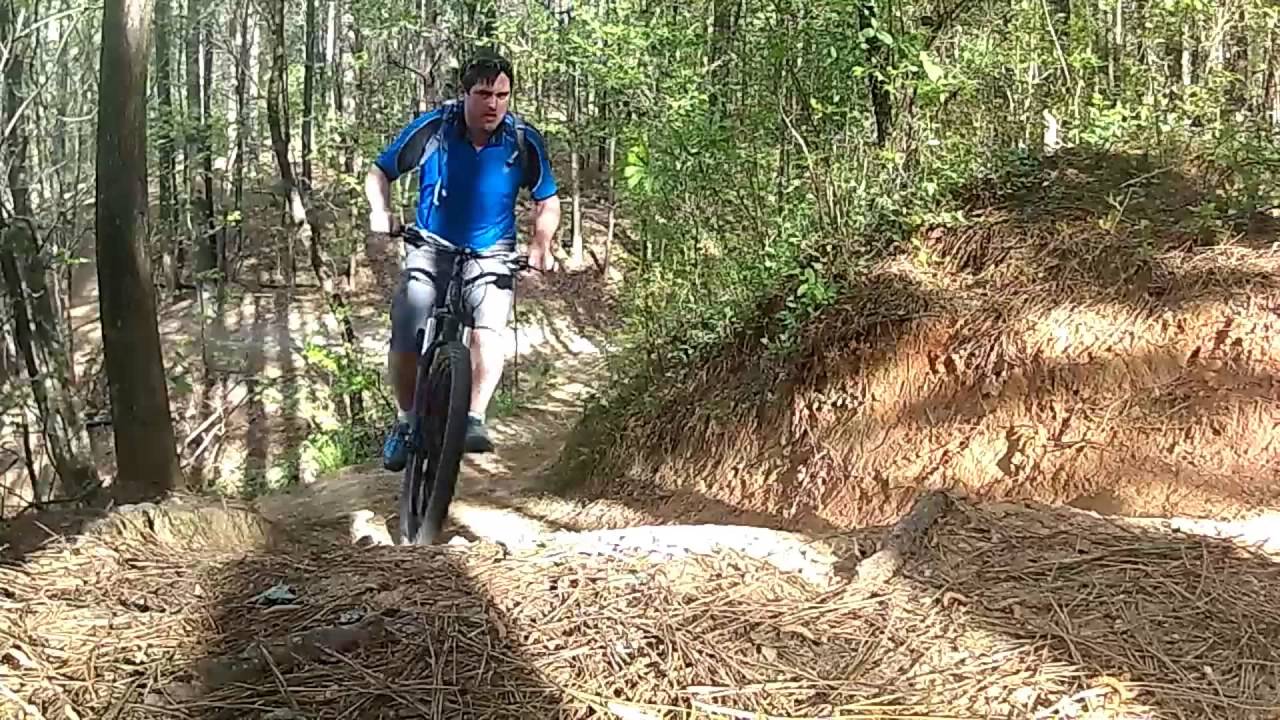 A casual bike ride at Tribble Mill park YouTube