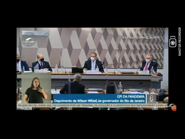 sddefault Renan faz pergunta ridícula a Witzel e espanta até Aziz: “Nada a ver com Covid” (veja o vídeo)
