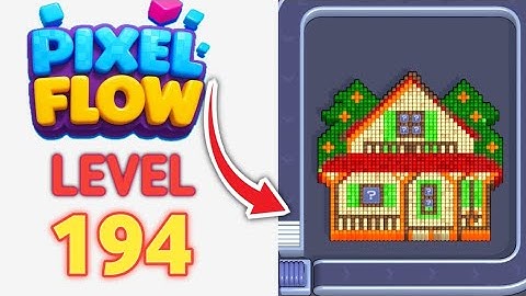 Pixel Flow Level 194 Walkthrough